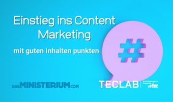 TecLab - Webinar Einstieg ins Content Marketing - mit guten Inhalten punkten
